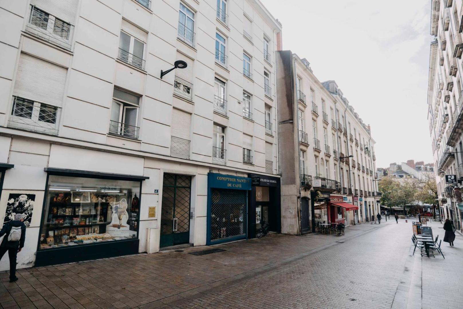 L'Escapade - Superbe Appartement Cosy Coeur De Nantes Kültér fotó